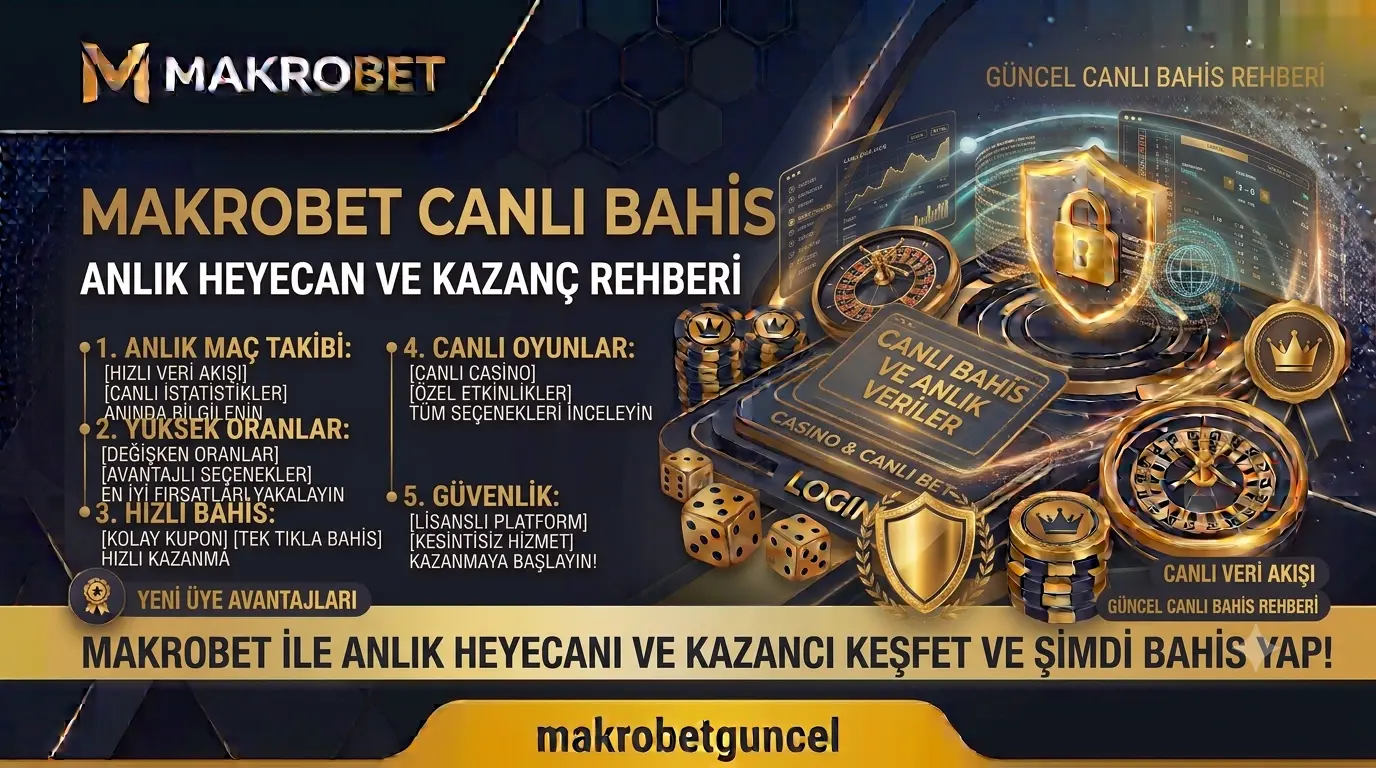Makrobet Canlı Bahis