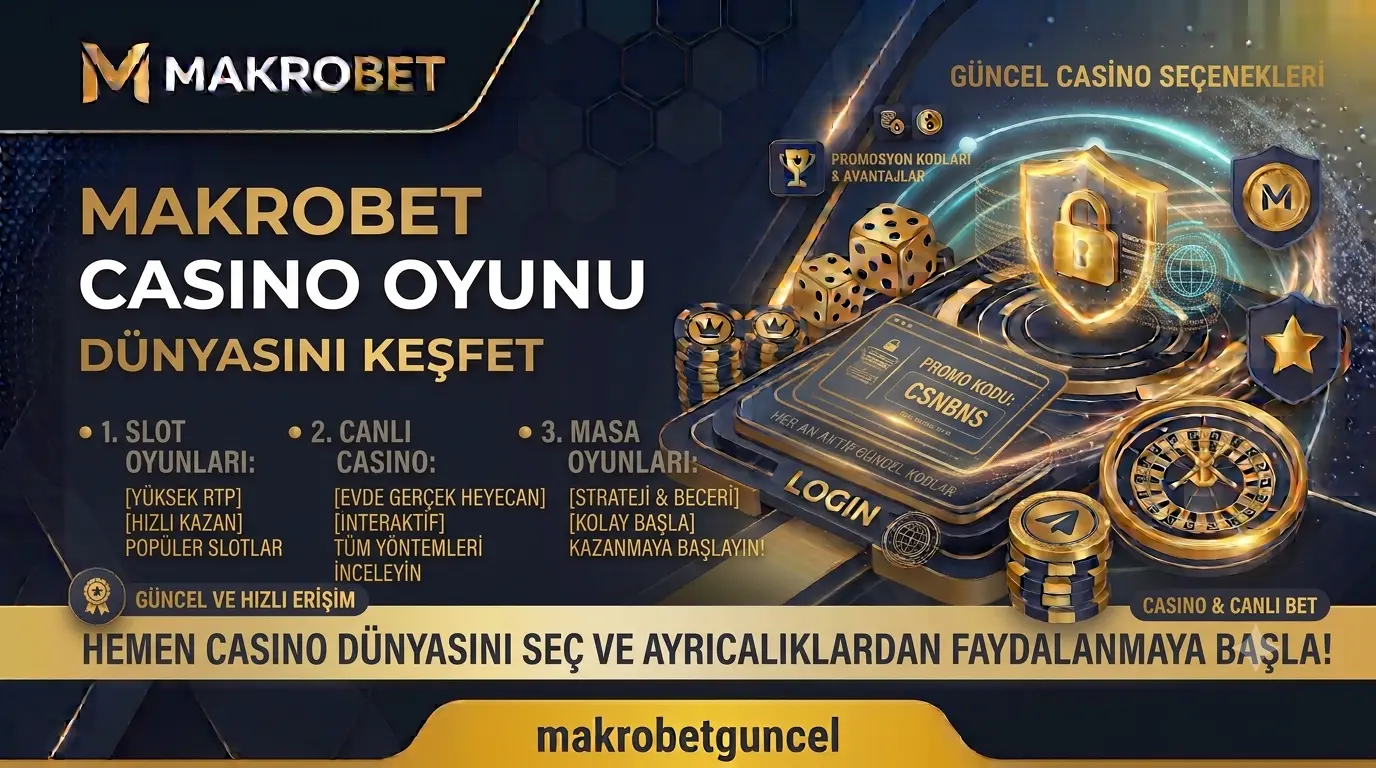Makrobet Casino Oyunu