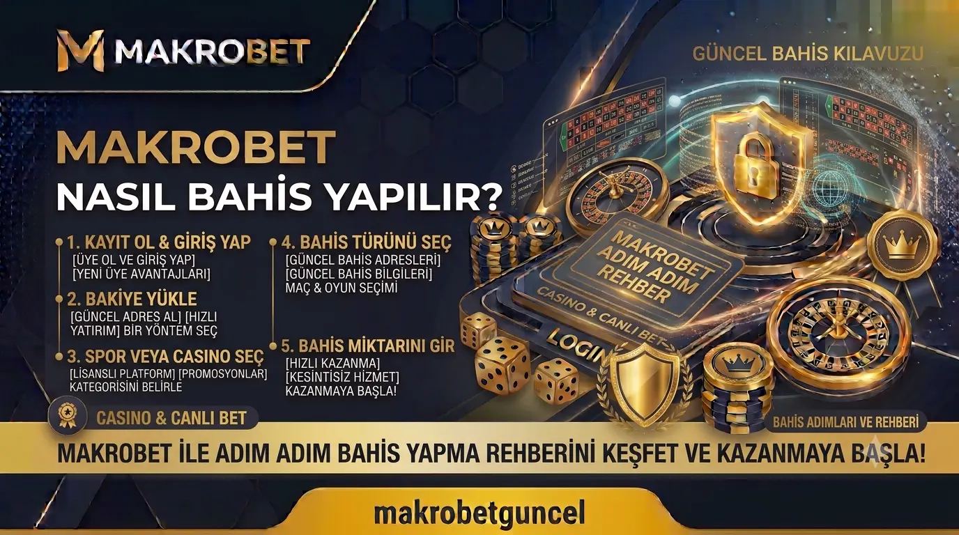 Makrobet Nasıl Bahis Yapılır