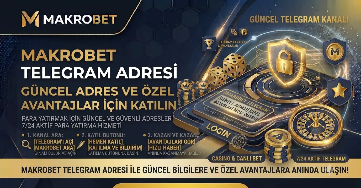 Makrobet Telegram Adresi